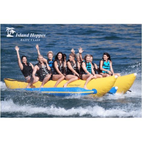 Island Hopper Boating & Water Sports 10 Passenger Banana Boat "Elite Class" Heavy Commercial by Island Hopper 781880203506 PVC-10-SBS 10 Passenger Banana Boat "Elite Class" Heavy Commercial