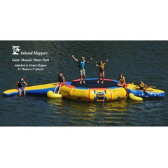 Island Hopper Water Trampoline 13′ Gator Monster Water Bouncer Water Park by Island Hopper 56879856743 13-gator-water-park/GWPARK13 13′ Gator Monster Water Bouncer Water Park SKU# 13-gator-water-park