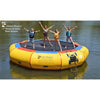 Image of Island Hopper Water Trampoline 17 Foot Bounce N Splash Water Bouncer by Island Hopper 7'BSPLASH - 17'BNS-yellow