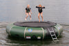 Image of 15ft classic natural green water trampoline