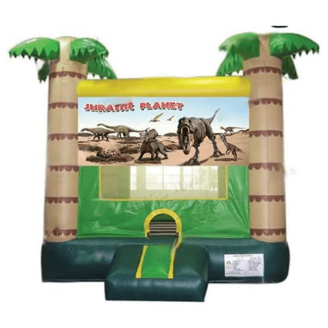Jingo Jump Commercial Bouncers Jurassic Planet 15×15 by Jingo Jump 316-1 Jurassic Planet 15×15 by Jingo Jump SKU# 316-1