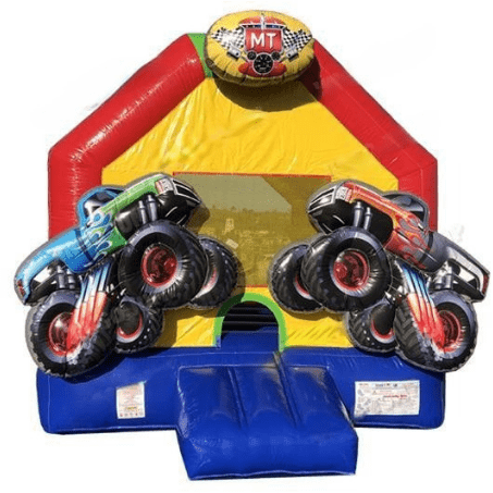 Jingo Jump Commercial Bouncers Monster Trucks 13×13 by Jingo Jump 308-3-1 Monster Trucks 13×13 by Jingo Jump SKU# 308-3-1