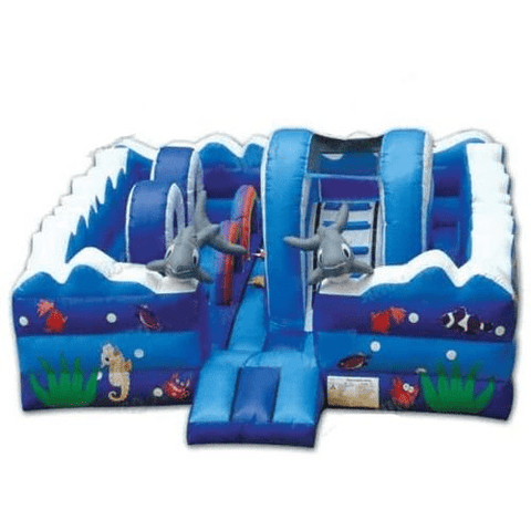 Jingo Jump Commercial Bouncers Sea World Toddlers Combo by Jingo Jump 223 Sea World Toddlers Combo by Jingo Jump SKU# 223