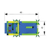Image of Jingo Jump Commercial Bouncers Tropical Obstacle Course by Jingo Jump 204 Tropical Obstacle Course by Jingo Jump SKU# 204