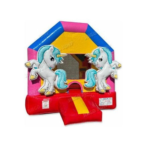 Jingo Jump Inflatable Bouncers 14'H Unicorn Fun House by Jingo Jump 781880290469 351 14'H Unicorn Fun House by Jingo Jump SKU# 351