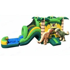 Jingo Jump Inflatable Bouncers 4 in 1 Dinosaurs Combo ( Wet & Dry) by Jingo Jump 4 in 1 Sea World Combo ( Wet & Dry) by Jingo Jump SKU# 118