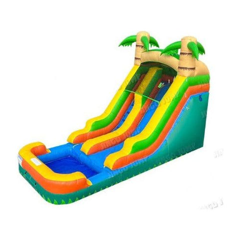 Jingo Jump Water Parks & Slides 13'H Semi-Commercial Tropical Water Slide by Jingo Jump 781880250388 303-4-1 13'H Semi-Commercial Tropical Water Slide by Jingo Jump SKU# 303-4-16