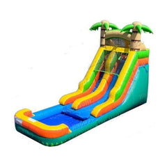 Jingo Jump Water Parks & Slides 16'H Semi-Commercial Tropical Water Slide by Jingo Jump 781880250371 303-4-16 16'H Semi-Commercial Tropical Water Slide by Jingo Jump SKU# 303-4-16
