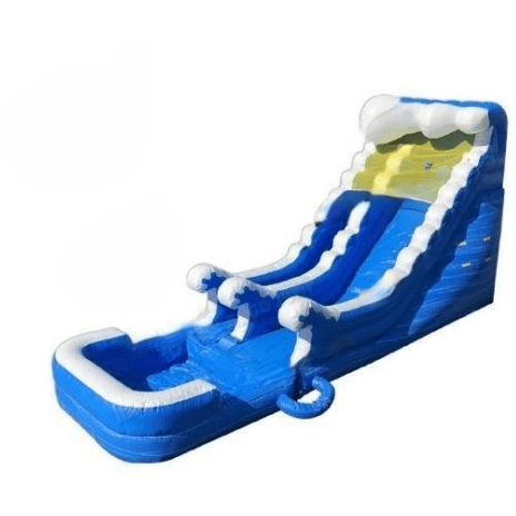 Jingo Jump WET N DRY COMBOS 16 FT Ocean Wet-Dry Slide by Jingo Jump 71 16 FT Ocean Wet-Dry Slide by Jingo Jump SKU# 71