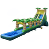 Image of Jingo Jump WET N DRY COMBOS Giant Tropical 3 in 1 Water Slide by Jingo Jump 62 Giant Tropical 3 in 1 Water Slide by Jingo Jump SKU# 62