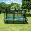 Image of JumpKing Pro-Series 10'x16' Rectangle Trampoline - Outdoor/Indoor Recreational Trampoline with Enclosure Net - Professional Trampoline, Perfect Gift for Kids, Adults, Family for Fun & Fitness