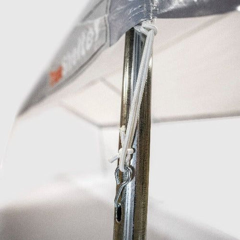Jump King Canopy Tents & Pergolas True Shelter 10' X 20' Canopy 6 Legs - Grey On Top by Jump King 781880232896 TS1020E620