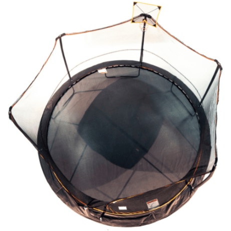 Jump King Trampoline 14' ROUND COMBO WITH POWDER COATED LEGS & MESH HOOP by JumpKing 819049021392 JK146PAPCFH