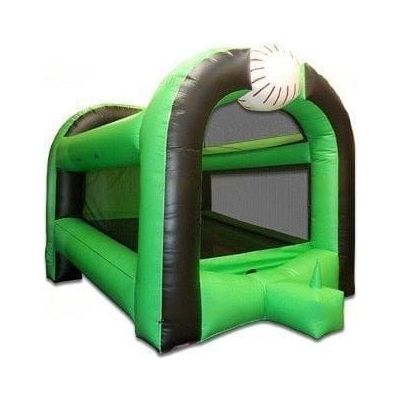 Jungle Jumps Inflatable Bouncers 10'H Green Baseball Batting Game by Jungle Jumps 781880215394 GA-1033-A 10'H Green Baseball Batting Game by Jungle Jumps SKU # GA-1033-A