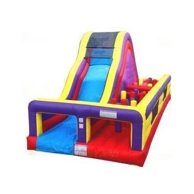 Jungle Jumps Inflatable Bouncers 14'H Double Drop Challenge II by Jungle Jumps 781880215769 IN-OC148-A 14'H Double Drop Challenge II by Jungle Jumps SKU #IN-OC148-A