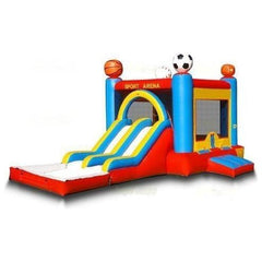 Jungle Jumps Inflatable Bouncers 14' H Double Lane Combo Wet/Dry by Jungle Jumps 781880285618 CO-1164-B 14' H Double Lane Combo Wet/Dry by Jungle Jumps SKU#CO-1164-B
