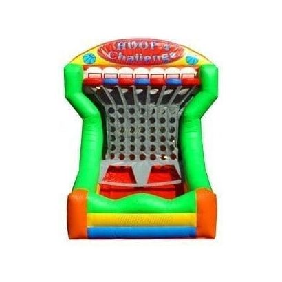 Jungle Jumps Inflatable Bouncers 14'H Hoop For 4 by Jungle Jumps 781880215479 GA-1055-A 14'H Hoop For 4 by Jungle Jumps SKU #GA-1055-A