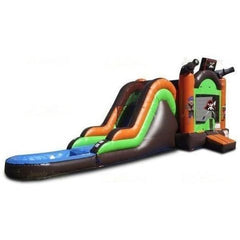 Jungle Jumps Inflatable Bouncers 14' H Pirate Combo with Pool by Jungle Jumps 781880285649 CO-1348-A 14' H Pirate Combo with Pool by Jungle Jumps SKU#CO-1348-A