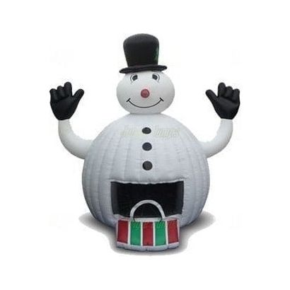 Jungle Jumps Inflatable Bouncers 23'H Snowman Inflatable by Jungle Jumps 16'H Pumpkin Inflatable by Jungle Jumps SKU#BH-2079-C