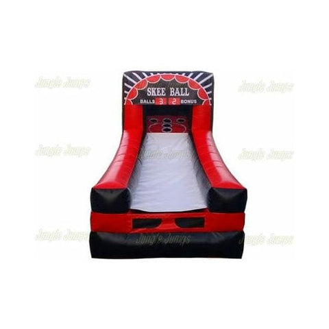Jungle Jumps Inflatable Bouncers 9'H Skeeball Red and Black by Jungle Jumps 781880288244 GA-1054-A 9'H Skeeball Red and Black by Jungle Jumps SKU# GA-1054-A