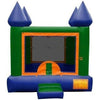Image of Jungle Jumps Inflatable Bouncers Blue and Green Mini Castle by Jungle Jumps 781880201397 BH-2143-A Blue and Green Mini Castle by Jungle Jumps SKU#  BH-2143-A