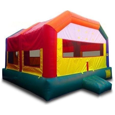 Jungle Jumps Inflatable Bouncers Extra Large Fun House by Jungle Jumps 781880208037 BH-2034-D Extra Large Fun House by Jungle Jumps SKU #BH-2034-D