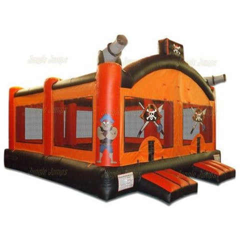 Jungle Jumps Inflatable Bouncers Giant Pirate Moonwalk by Jungle Jumps 781880201984 BH-2105-D Giant Pirate Moonwalk by Jungle Jumps SKU# BH-2105-D