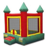 Image of Jungle Jumps Inflatable Bouncers Red and Green Mini Bouncer by Jungle Jumps 781880201427 BH-2141-A Multi Color Mini Castle Bounce by Jungle Jumps SKU#BH-2273-A