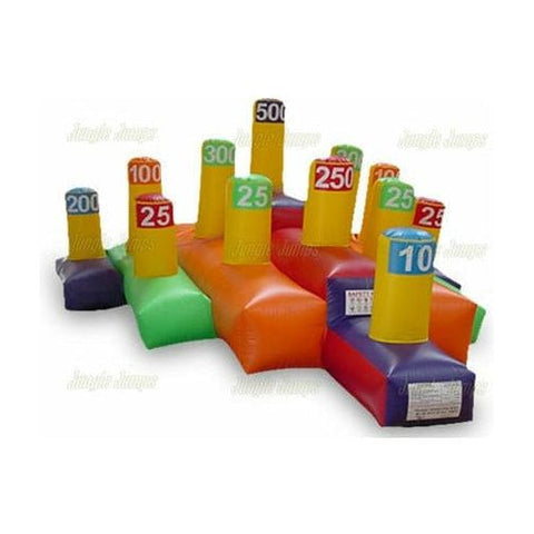 Jungle Jumps Inflatable Bouncers Ring Toss Challenge by Jungle Jumps 781880288145 GA-1005-A Ring Toss Challenge by Jungle Jumps SKU # GA-1005-A