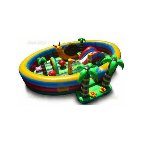 Jungle Jumps Inflatable Bouncers Toddler Combo by Jungle Jumps 781880288367 IN-8004-A Toddler Combo by Jungle Jumps SKU # IN-8004-A
