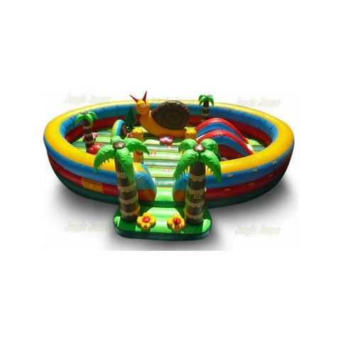 Jungle Jumps Inflatable Bouncers Toddler Combo by Jungle Jumps 781880288367 IN-8004-A Toddler Combo by Jungle Jumps SKU # IN-8004-A