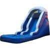 Image of Jungle Jumps Water Parks & Slides 14'H Blue Water Slide by Jungle Jumps 781880263081 SL-1205-M 14'H Blue Water Slide by Jungle Jumps SKU# SL-1205-M