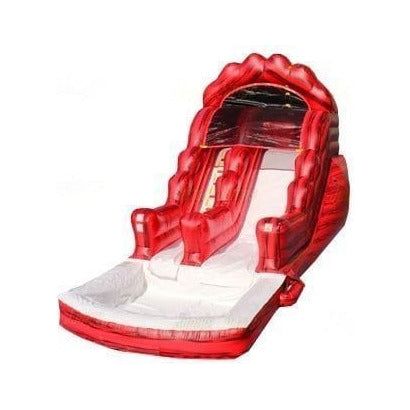 Jungle Jumps Water Parks & Slides 14'H Wave Red Black Marble w Pool by Jungle Jumps 781880279709 SL-1418-M 14'H Wave Red Black Marble w Pool by Jungle Jumps SKU#SL-1418-M