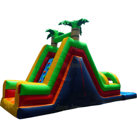Jungle Jumps Water Parks & Slides 17'H Fun Slide With Pool II by Jungle Jumps 781880266822 SL-1093-B 17'H Fun Slide With Pool II by Jungle Jumps SKU# SL-1093-B