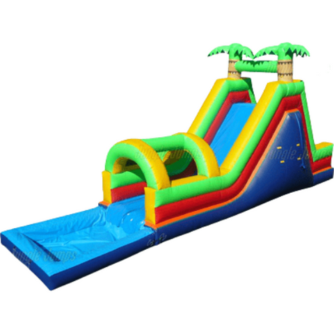 Jungle Jumps Water Parks & Slides 17'H Fun Slide With Pool II by Jungle Jumps 781880266822 SL-1093-B 17'H Fun Slide With Pool II by Jungle Jumps SKU# SL-1093-B