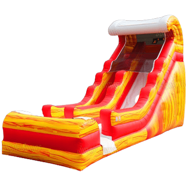 Jungle Jumps Water Parks & Slides 18'H Fire Tide Wave Slide by Jungle Jumps 781880263166 SL-1232-B 18'H Fire Tide Wave Slide by Jungle Jumps SKU# SL-1232-B
