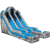 Image of Jungle Jumps Water Parks & Slides 20'H Double Lane Marble and Blue Slide by Jungle Jumps 781880263128 SL-WS165-C 20'H Double Lane Marble and Blue Slide by Jungle Jumps SKU# SL-WS165-C