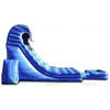 Image of Jungle Jumps Water Parks & Slides 22'H Double Lane Raging Tides Slide by Jungle Jumps 20'H Double Lane Module Slide Wet/Dry by Jungle Jumps SKU#SL-1216-C