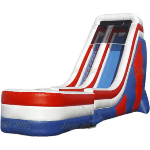 Jungle Jumps Water Parks & Slides 24'H USA Slide with Pool by Jungle Jumps 781880266846 SL-1224-E 24'H USA Slide with Pool by Jungle Jumps SKU# SL-1224-E