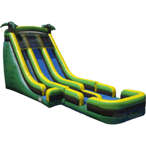 Jungle Jumps Water Parks & Slides 26'H Mighty Tropic with Pool by Jungle Jumps 781880266891 SL-1197-D 26'H Mighty Tropic with Pool by Jungle Jumps SKU# SL-1197-D