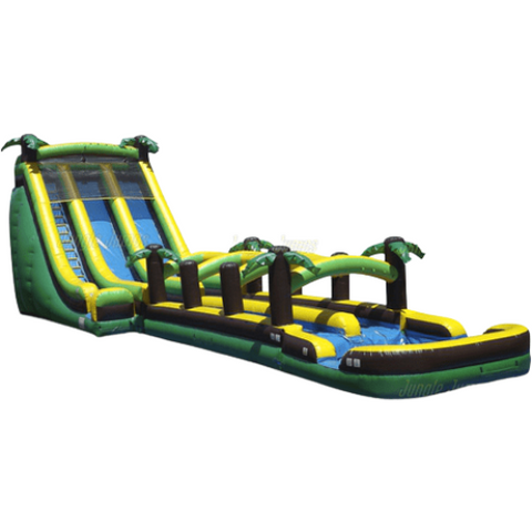 Jungle Jumps Water Parks & Slides 26'H Mighty Tropical Super Slide by Jungle Jumps 781880266860 SL-1226-D 26'H Mighty Tropical Super Slide by Jungle Jumps SKU# SL-1226-D