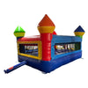 Image of Rental Lite Junior Rainbow Castle Indoor Bounce House with Blower