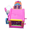 Image of Hello Kitty® Commercial Double Lane Water Slide Bounce House with Blower by POGO Bounce House