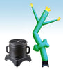 Image of 12' Fly Guy Inflatable Tube Man with Blower - Green Arrow
