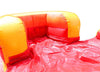 Image of 18' Tall Lava Wave Wet/Dry Inflatable Slide with Blower and Detachable Pool