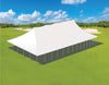 Image of 50' x 140' Premium Sectional Canopy Pole Party Tent - White