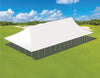 Image of 50' x 180' Premium Sectional Canopy Pole Party Tent - White