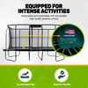 Image of JumpKing Pro-Series 10'x18' Rectangle Trampoline - Outdoor/Indoor Recreational Trampoline with Enclosure Net - Professional Trampoline, Perfect Gift for Kids, Adults, Family for Fun & Fitness