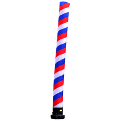 Look Our Way air dancer 10 Foot Barber Pole (Red, White, Blue)Tube Air Dancer without Blower by Look Our Way 10M0200657 10 Foot Barber Pole (Red, White, Blue)Tube Air Dancer without Blower