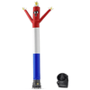 Image of Look Our Way Inflatable Party Decorations 20 Foot Tri-color Air Ranger Scarecrow Inflatable Tube Man with Blower by Look Our Way 781880242734 12M0200134 20 Foot Tri-color Air Ranger Scarecrow Inflatable Tube Man with Blower